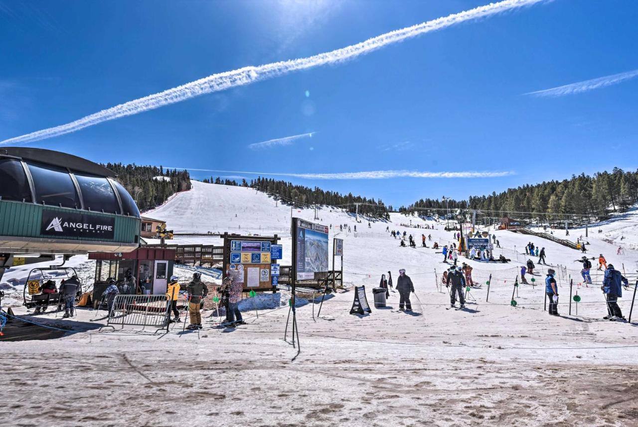 Angel Fire Condo With Fireplace Less Than 1 Mi To Ski Resort المظهر الخارجي الصورة